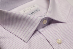 Small checkered cotton shirt