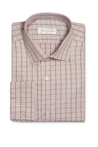 Cotton checkered shirt